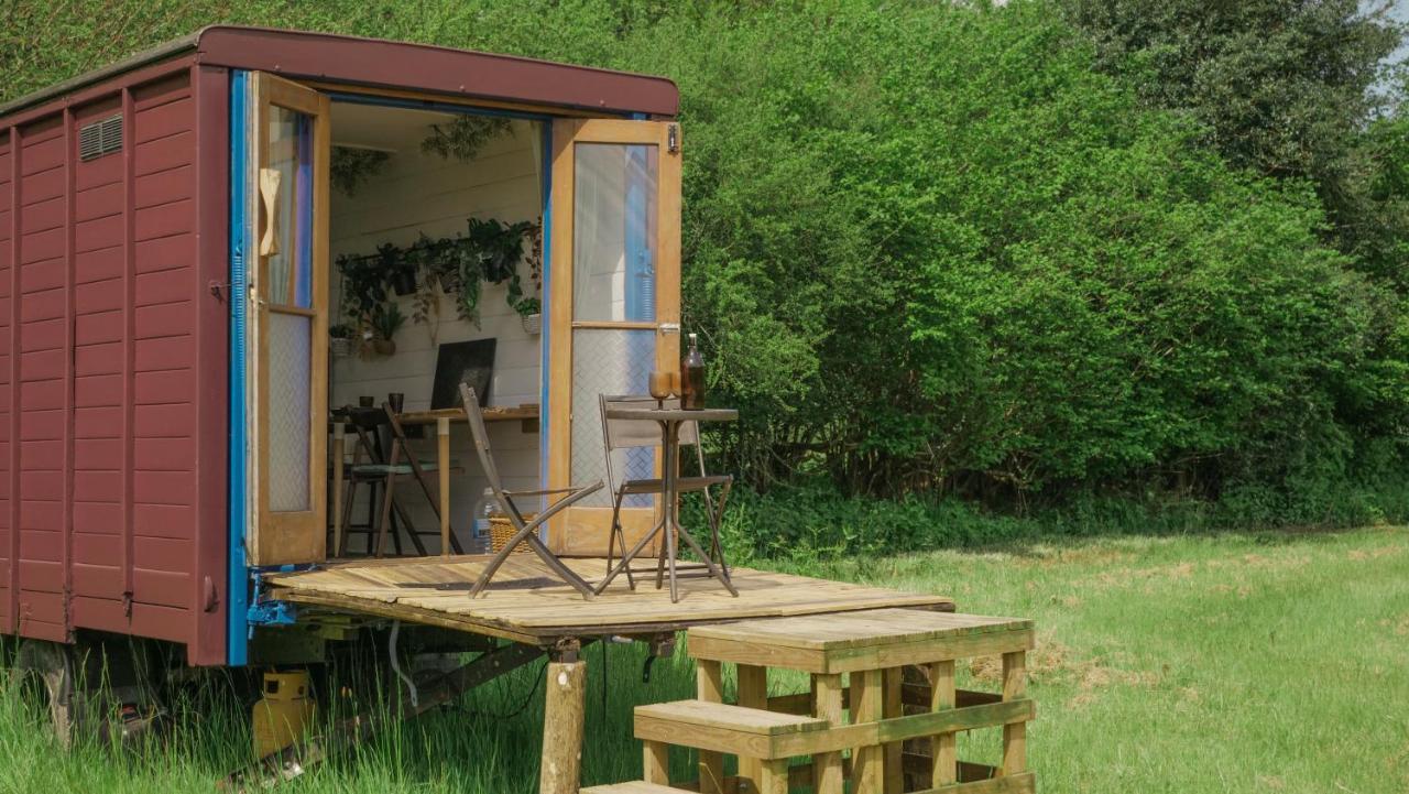 Quirky Vintage Horsebox Conversion With Stunning Views Of Ardingly Reservoir Балкомб Экстерьер фото